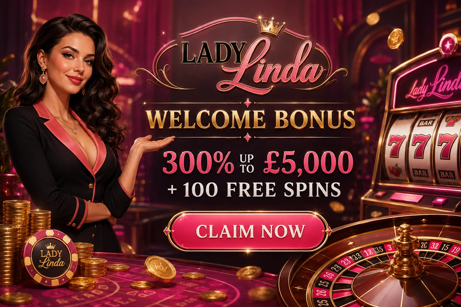 Lady Linda casino promotion
